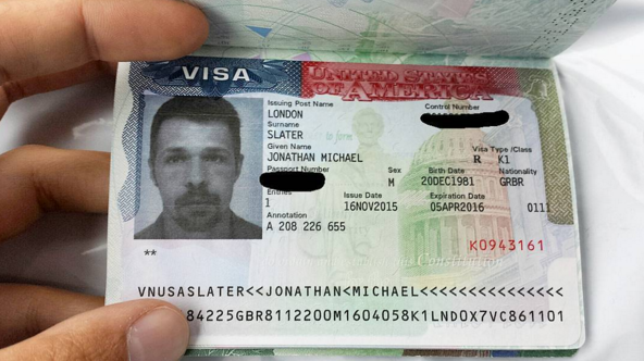 visa in hand